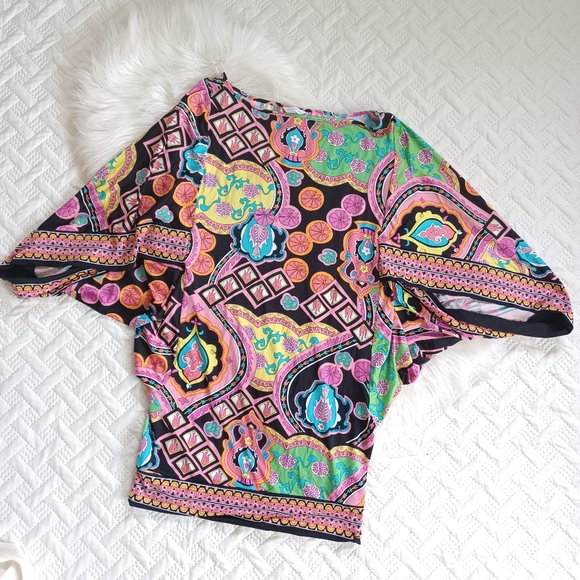 {Trina Turk} swim Cover-up Tunic Dress - Picture 2 of 7